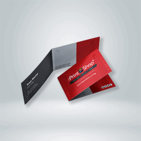 Folded Business Cards
